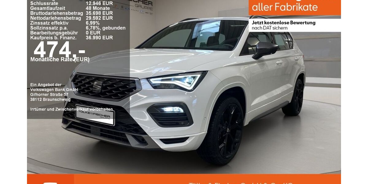 Seat Ateca 9.107 km 34.260 &euro; Krefeld 47805