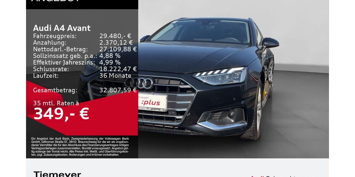 Audi A4 33.055 km 29.480 &euro; Dorsten 46284