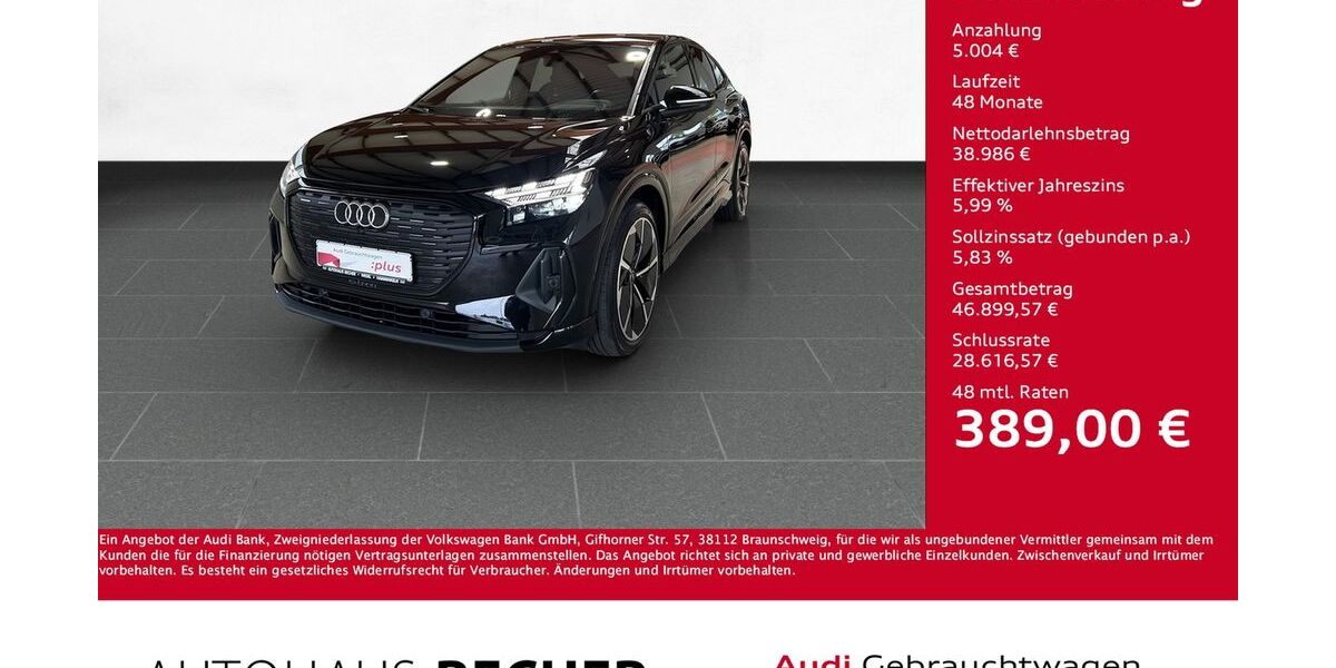 Audi Q4 e-tron 25.055 km 43.990 &euro; Wesel 46485