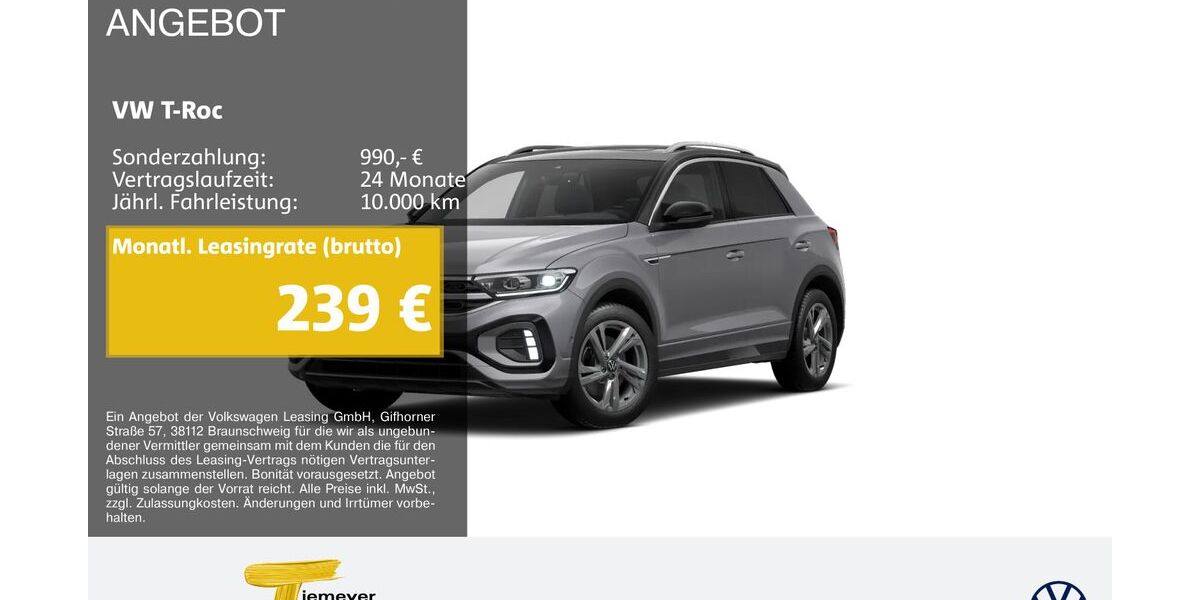 VW T-Roc 21.623 km 29.110 &euro; Dorsten 46282