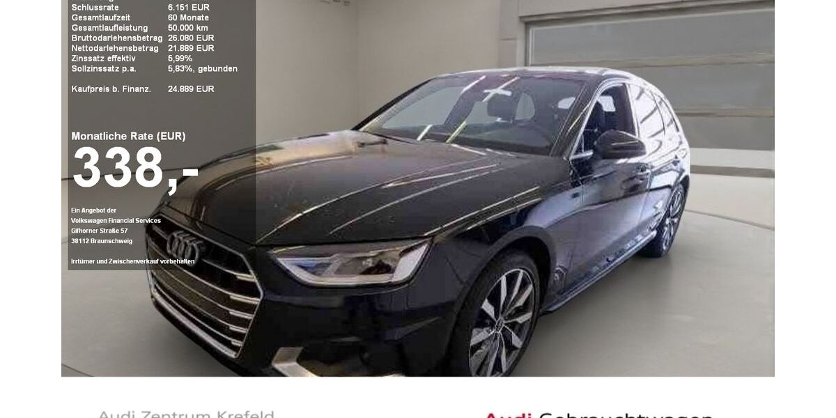 Audi A4 50.821 km 23.887 &euro; Krefeld 47805