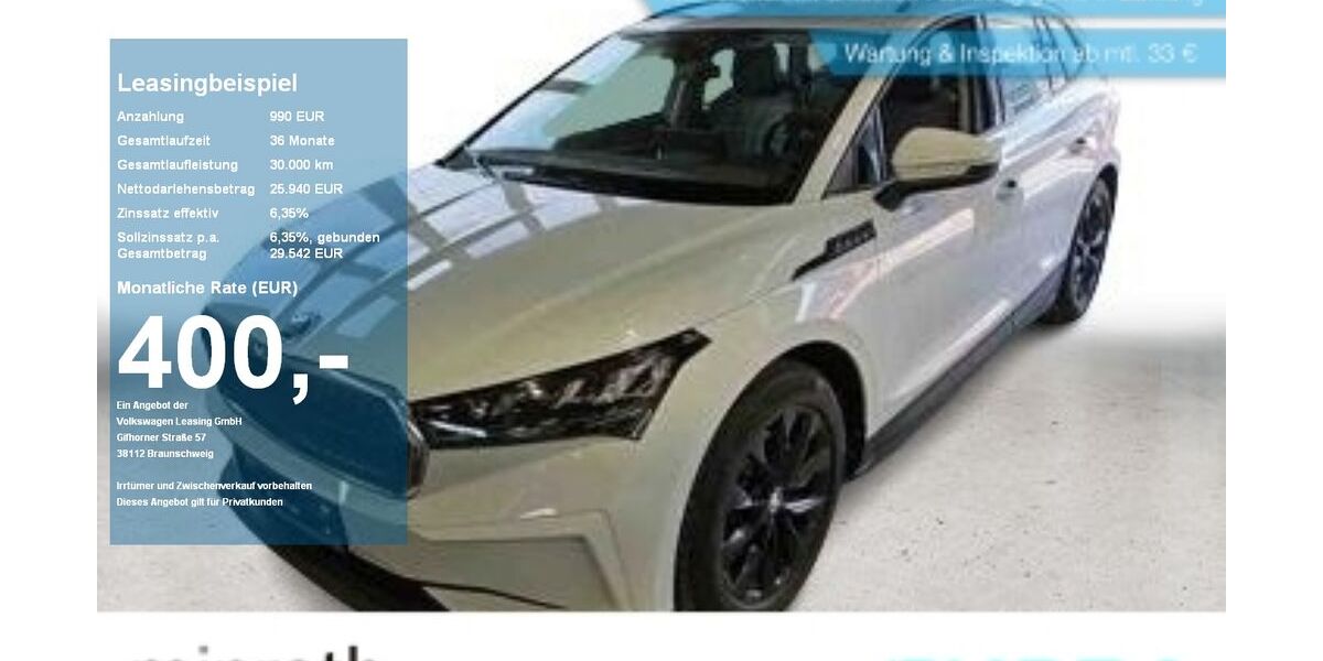 Skoda Enyaq 62.770 km 25.690 &euro; Moers 47441