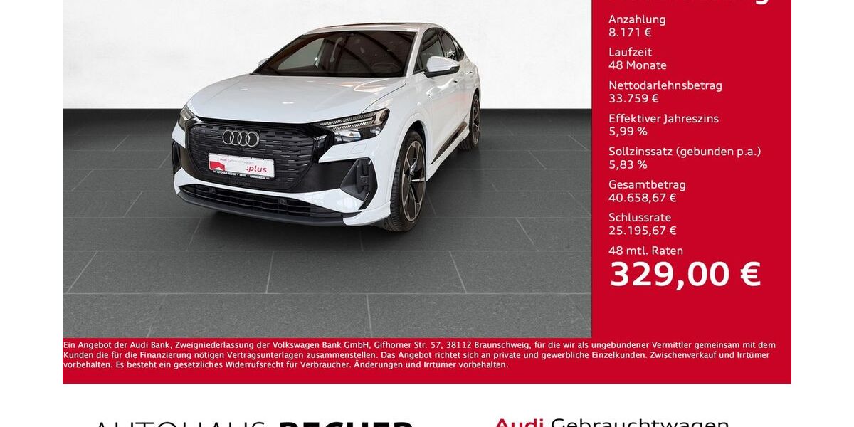 Audi Q4 e-tron 10.360 km 41.930 &euro; Wesel 46485