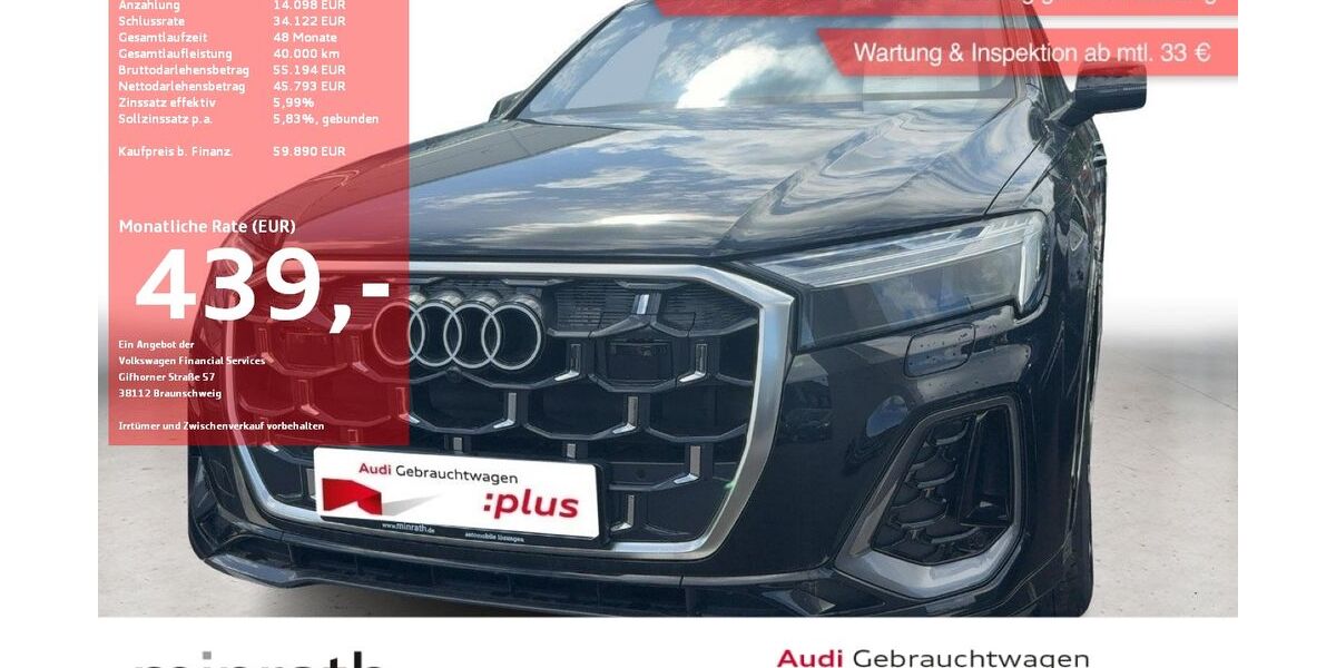 Audi Q7 6.048 km 59.880 &euro; Moers-Hülsdonk 47441