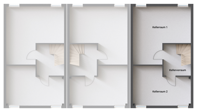 Reihenendhaus Moers Schwafheim - 4 Zimmer, 128 m&sup2;, 646.127&euro; | Angebot:25692566