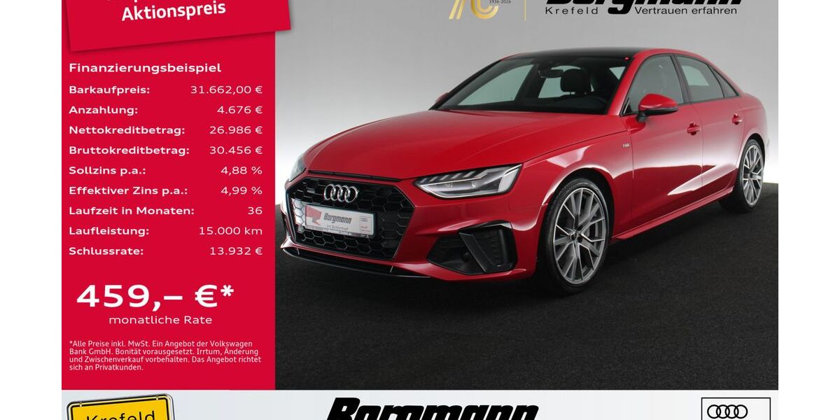 Audi A4 80.797 km 29.666 &euro; Krefeld 47803