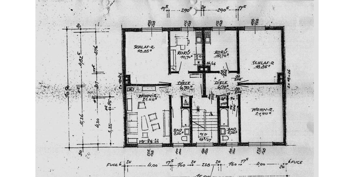 Etagenwohnung Gladbeck - 3 Zimmer, 64 m&sup2;, 510&euro; | Angebot:25990103