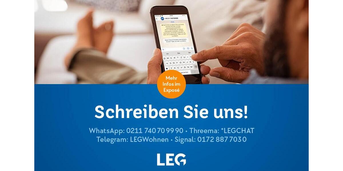 Erdgeschoßwohnung Essen Südviertel - 2 Zimmer, 61 m&sup2;, 769&euro; | Angebot:26237820