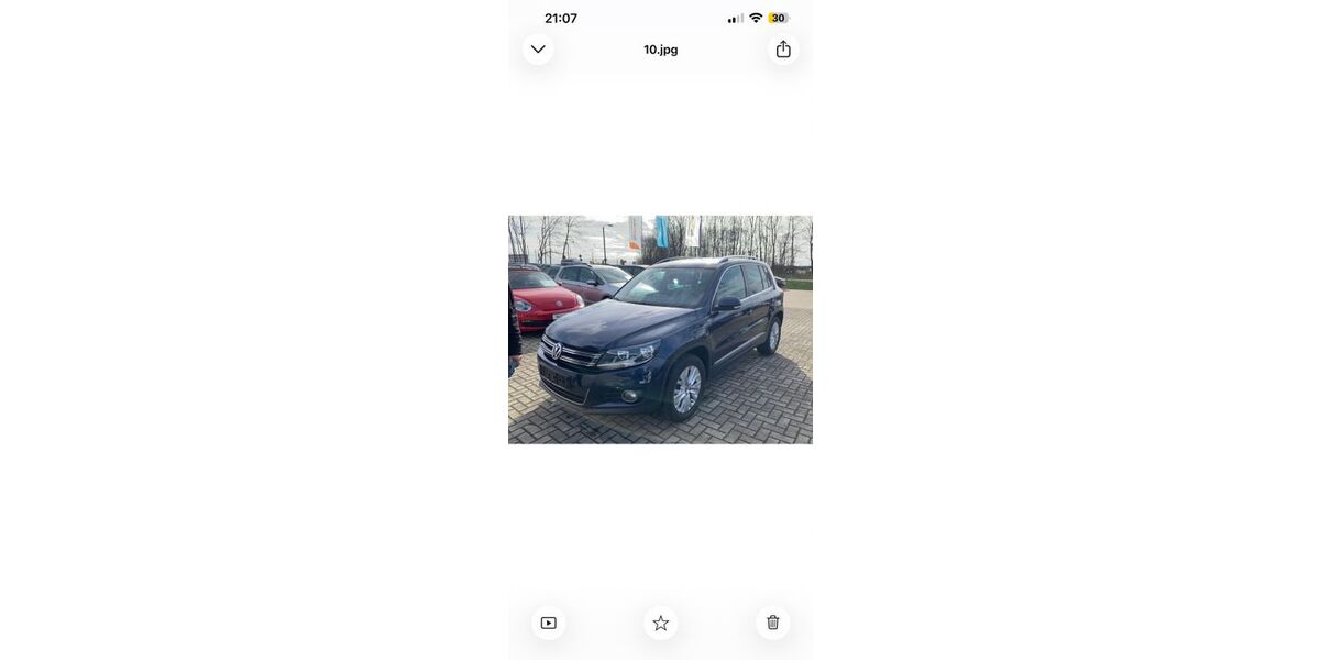 VW Tiguan 97.000 km 7.800 &euro; Xanten 46509