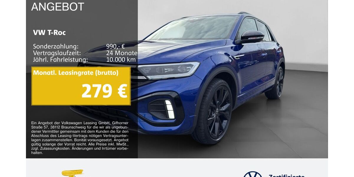 VW T-Roc 12.321 km 33.790 &euro; Oberhausen 46047