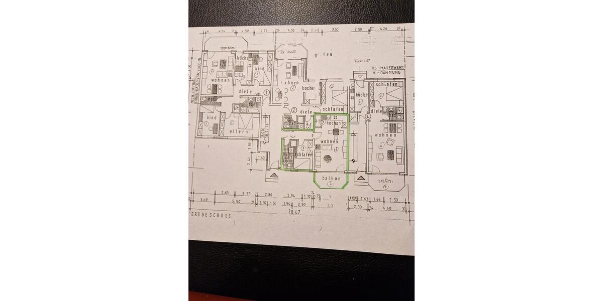 Erdgeschoßwohnung Issum - 2 Zimmer, 54 m&sup2;, 130.000&euro; | Angebot:26266038