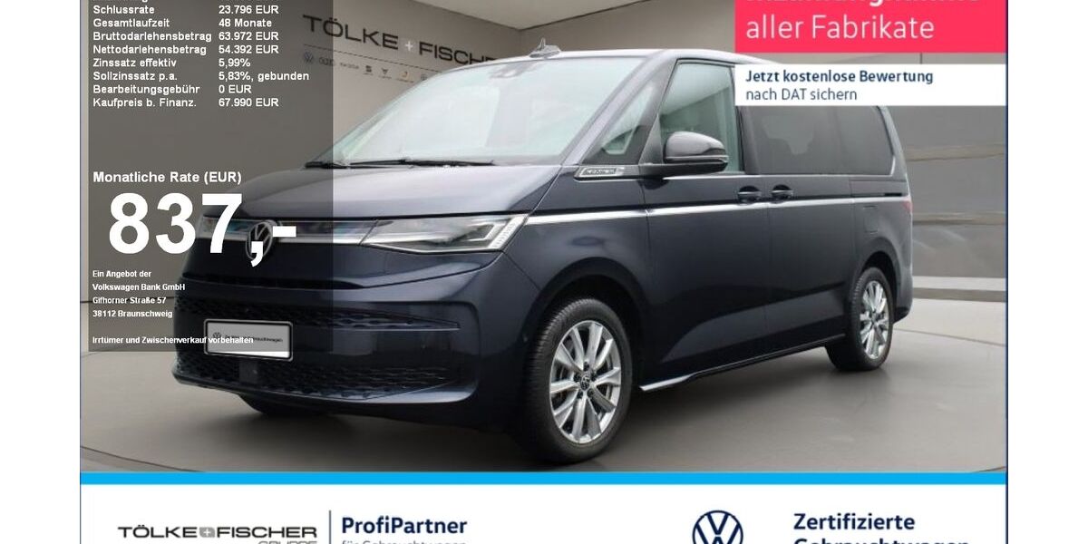 VW T7 Multivan 12.143 km 64.879 &euro; Krefeld 47805