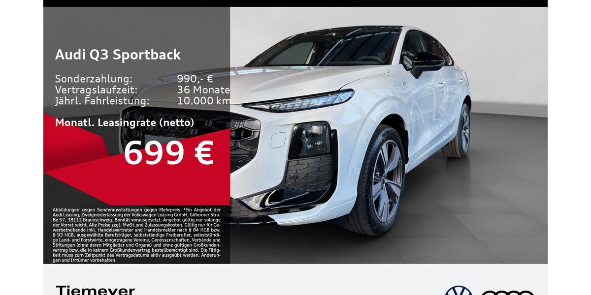 Audi Q3 3.531 km 56.290 &euro; Gelsenkirchen 45894