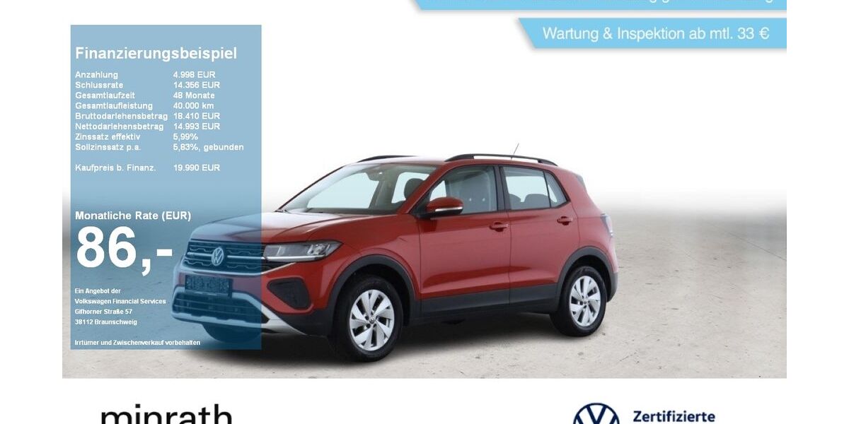 VW T-Cross 7.186 km 19.240 &euro; Moers 47441