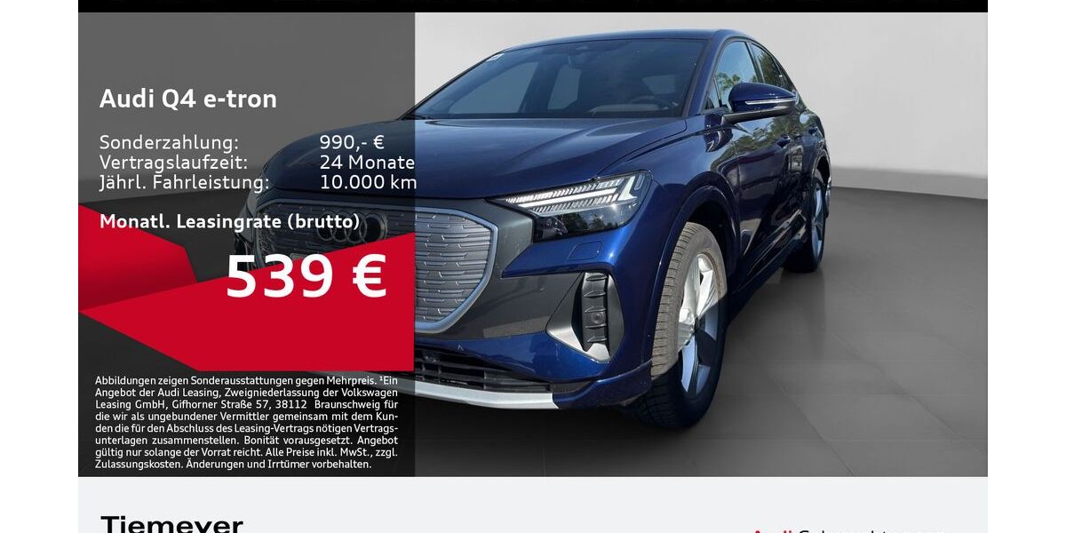 Audi Q4 e-tron 10.442 km 47.770 &euro; Gelsenkirchen 45894