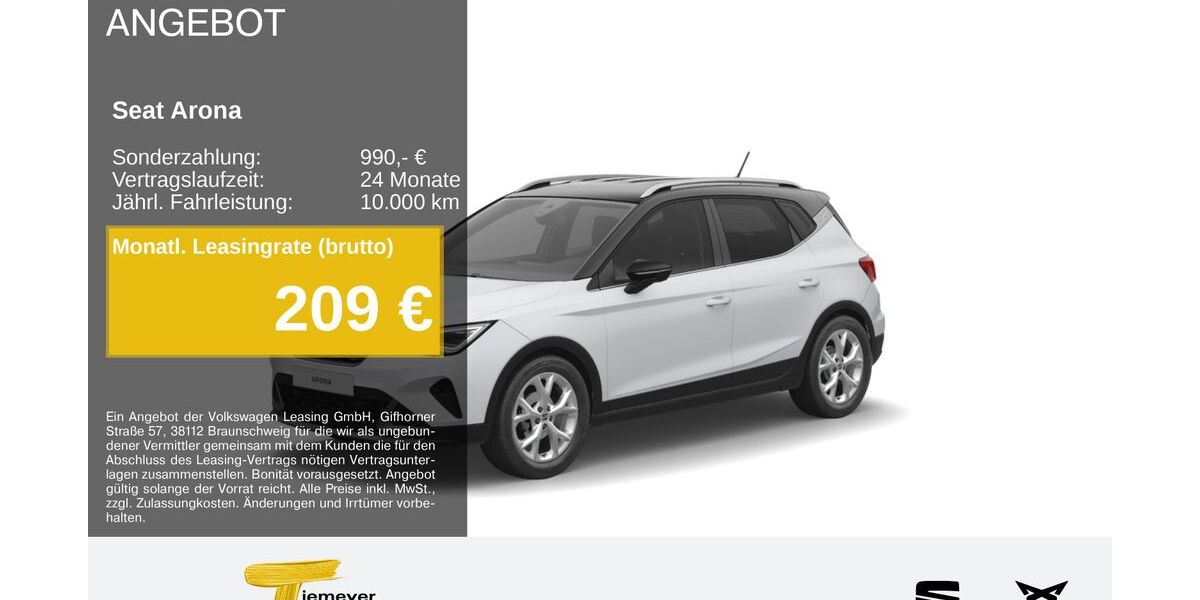 Seat Arona 16.333 km 24.380 &euro; Duisburg 47059