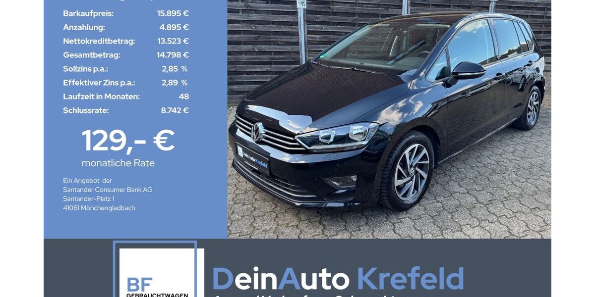 VW Golf Sportsvan 83.385 km 15.895 &euro; Krefeld 47839