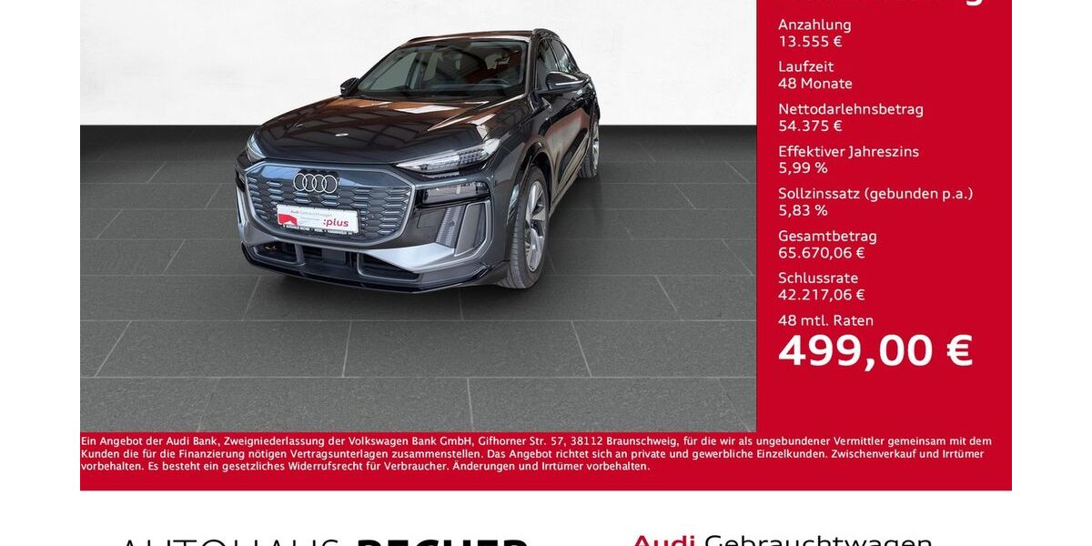 Audi Q6 e-tron 3.195 km 67.930 &euro; Wesel 46485