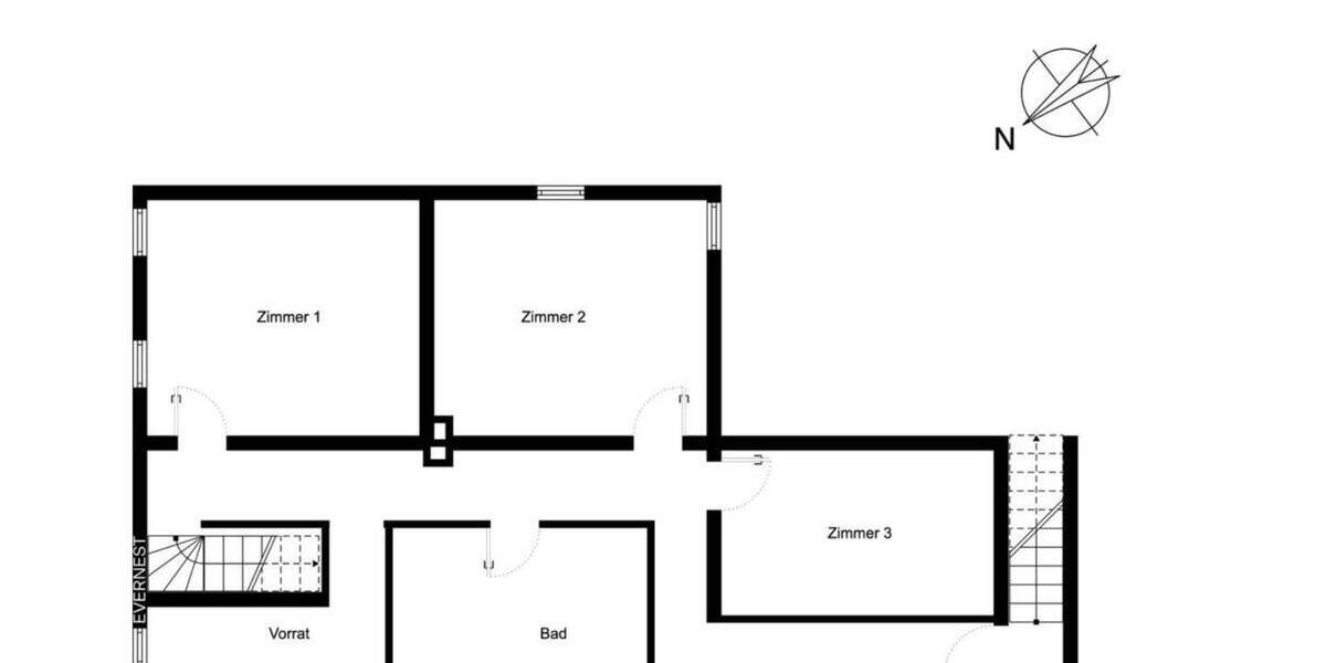 Reihenmittelhaus Essen Fischlaken - 5 Zimmer, 152 m&sup2;, 499.000&euro; | Angebot:26258706