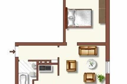 Wohnung Duisburg Huckingen - 2 Zimmer, 40 m&sup2;, 409&euro; | Angebot:25974811