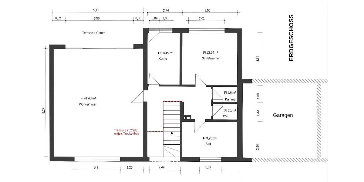 Einfamilienhaus Essen Stadtbezirk VII - 11 Zimmer, 280 m&sup2;, 895.000&euro; | Angebot:26036338