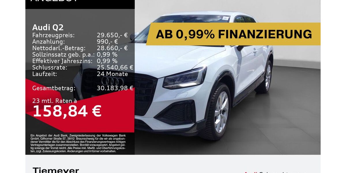 Audi Q2 32.770 km 29.650 &euro; Gelsenkirchen 45894