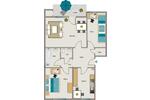 Erdgeschoßwohnung Mülheim an der Ruhr Rechtsruhr-Nord - 3.5 Zimmer, 79 m&sup2;, 763&euro; | Angebot:26656391