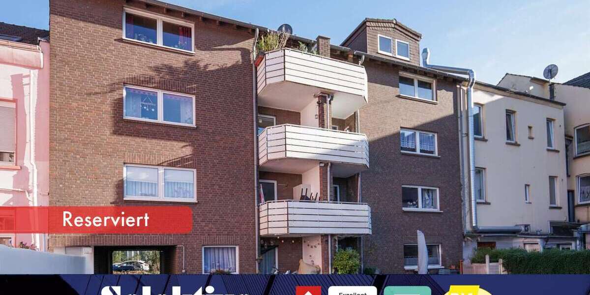 Etagenwohnung Duisburg / Dellviertel Dellviertel - 2 Zimmer, 55 m&sup2;, 109.000&euro; | Angebot:24840623