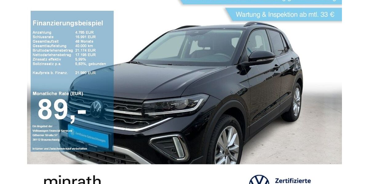 VW T-Cross 14.383 km 21.230 &euro; Geldern 47608