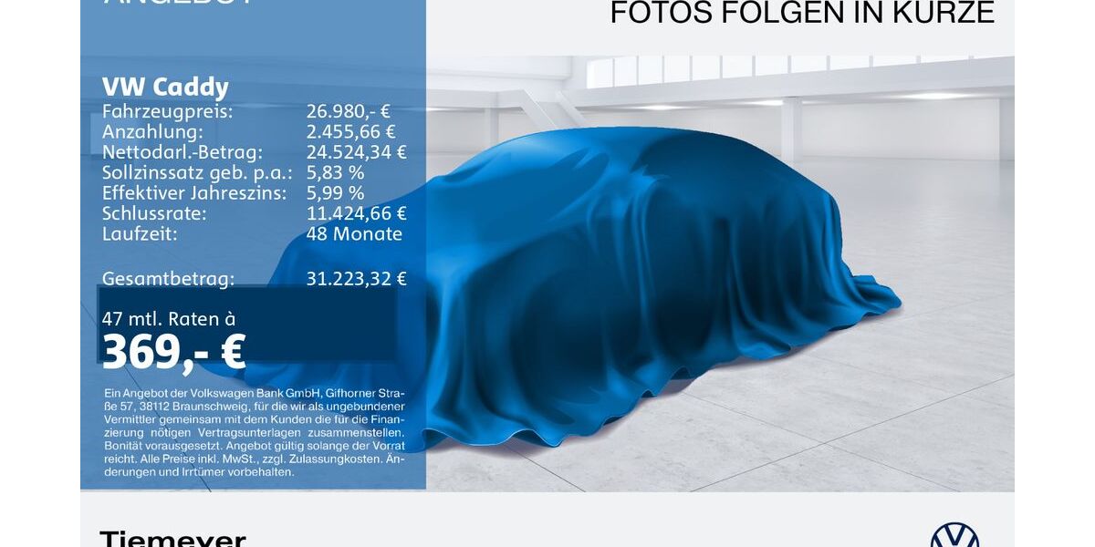 VW Caddy 121.059 km 25.820 &euro; Gelsenkirchen 45888