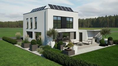 NEUBAU - FREISTEHEND, MASSIV UND MODERN - KFW 40 - Einfamilienhaus Essen Stadtbezirk VII | Angebot:26766119