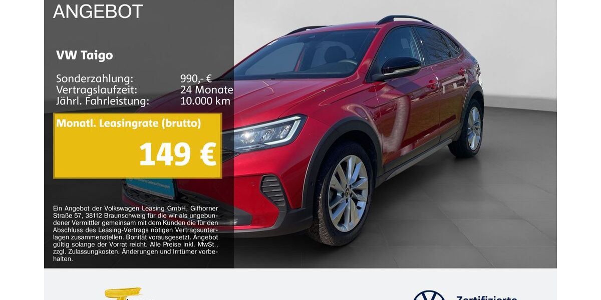 VW Taigo 25.204 km 21.020 &euro; Dorsten 46282