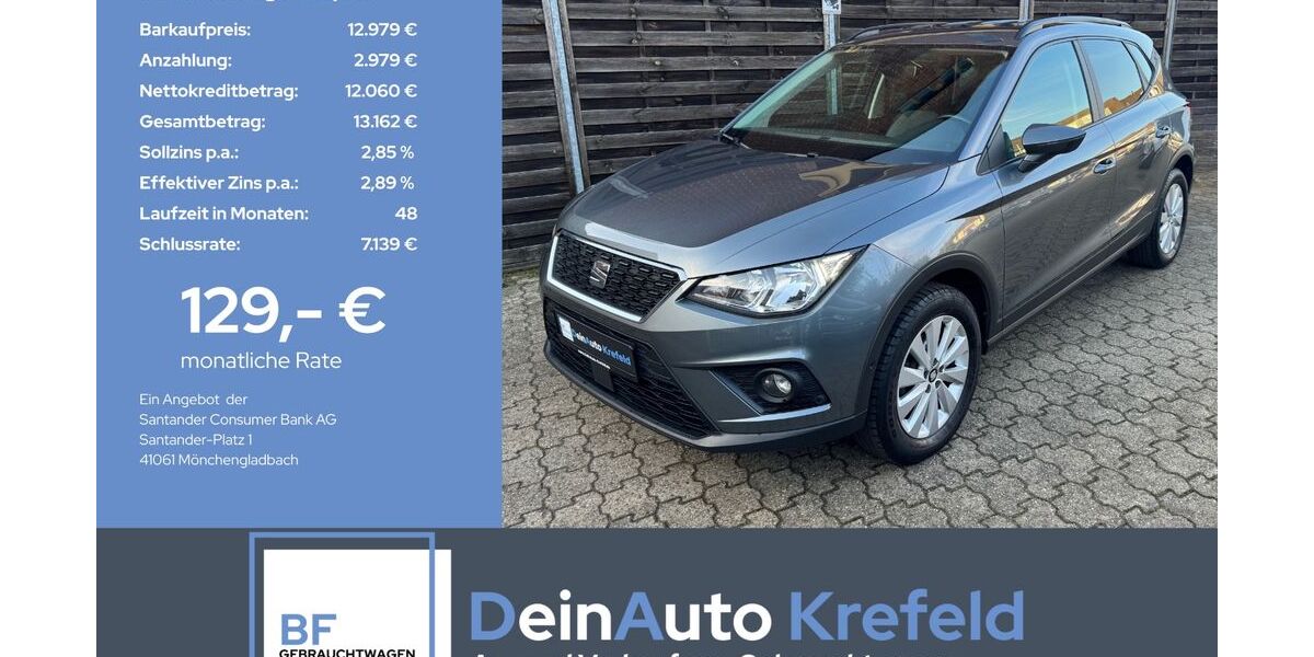 Seat Arona 96.440 km 11.979 &euro; Krefeld 47839