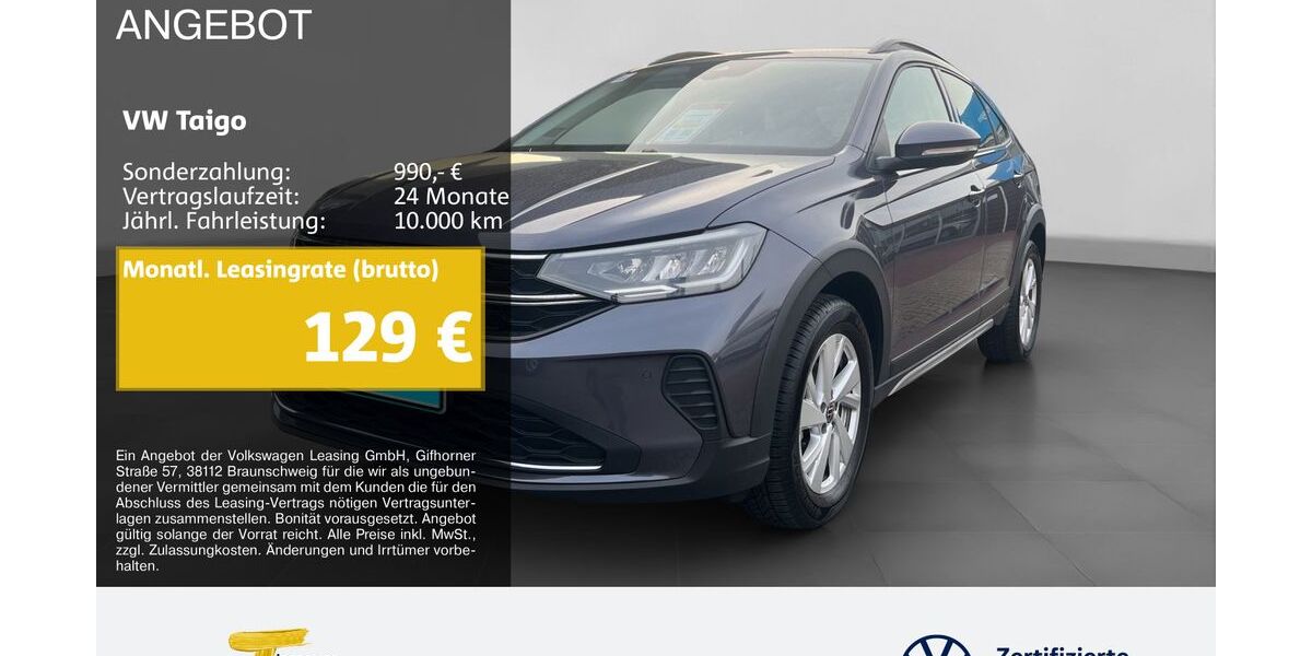 VW Taigo 20.325 km 18.990 &euro; Marl 45770