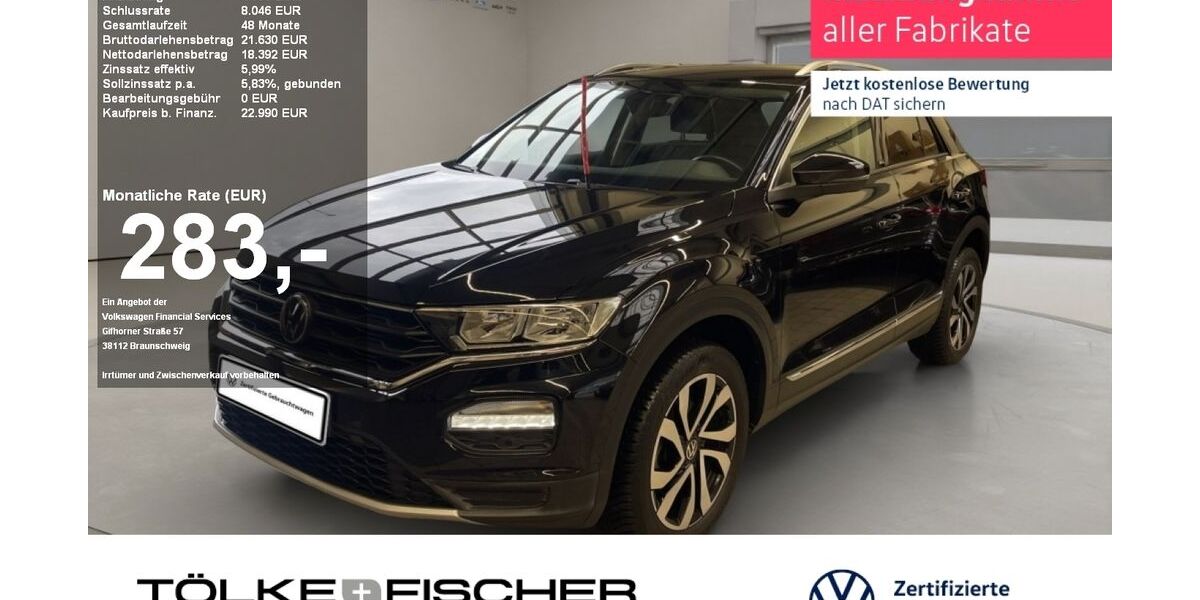 VW T-Roc 20.435 km 22.779 &euro; Krefeld 47805