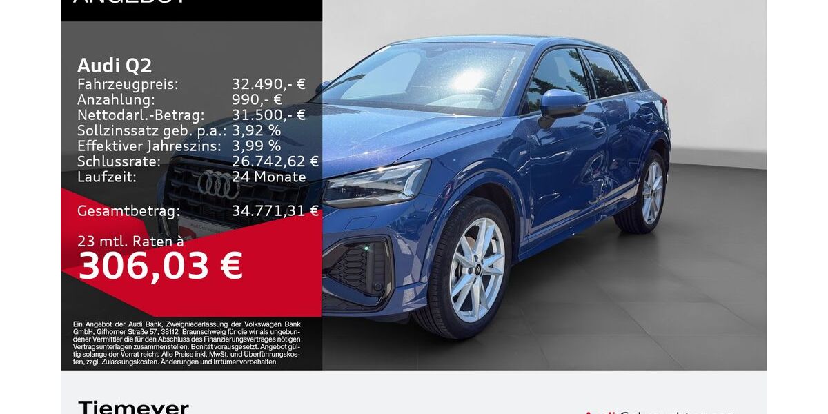 Audi Q2 8.740 km 31.340 &euro; Gelsenkirchen 45894