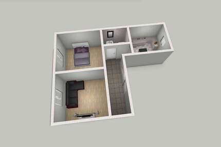 Wohnung Krefeld - 2 Zimmer, 40 m&sup2;, 370&euro; | Angebot:27109667