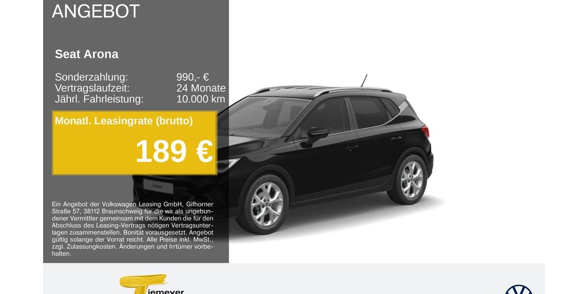 Seat Arona 22.469 km 25.120 &euro; Oberhausen 46047