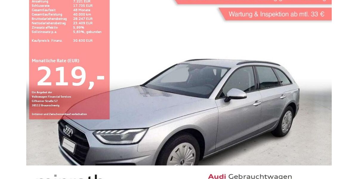 Audi A4 18.171 km 29.880 &euro; Moers-Hülsdonk 47441