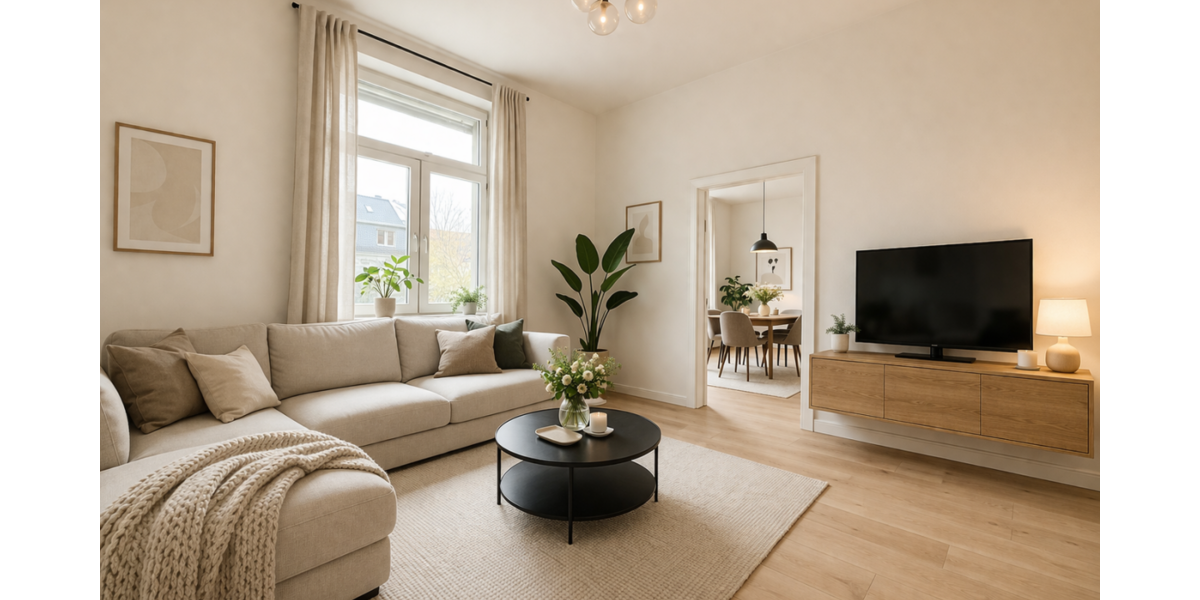 Etagenwohnung Oberhausen - 4 Zimmer, 113 m&sup2;, 1.100&euro; | Angebot:25987205