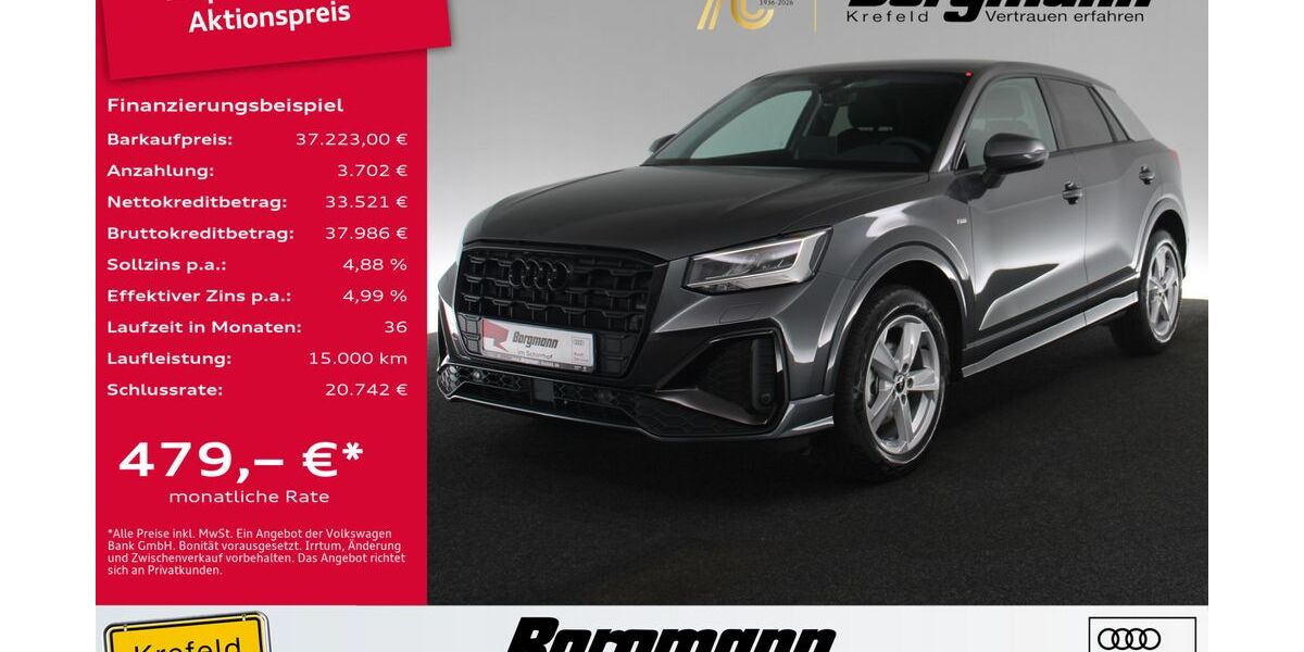 Audi Q2 1.013 km 36.884 &euro; Krefeld 47803