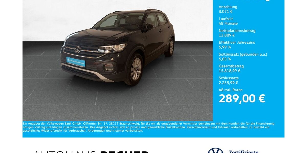 VW T-Cross 17.491 km 16.960 &euro; Wesel 46485
